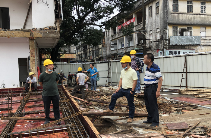 恩城水闸除险加固工程施工现场检查.png