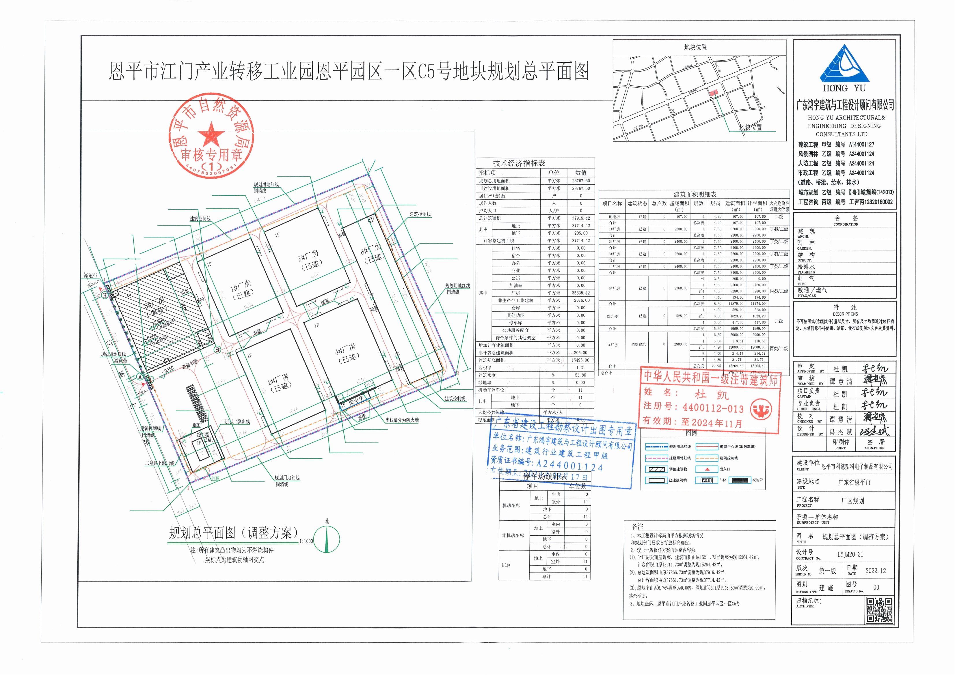 【批后公告】恩平市江门产业转移工业园恩平园区一区C5号总平面图_00.jpg