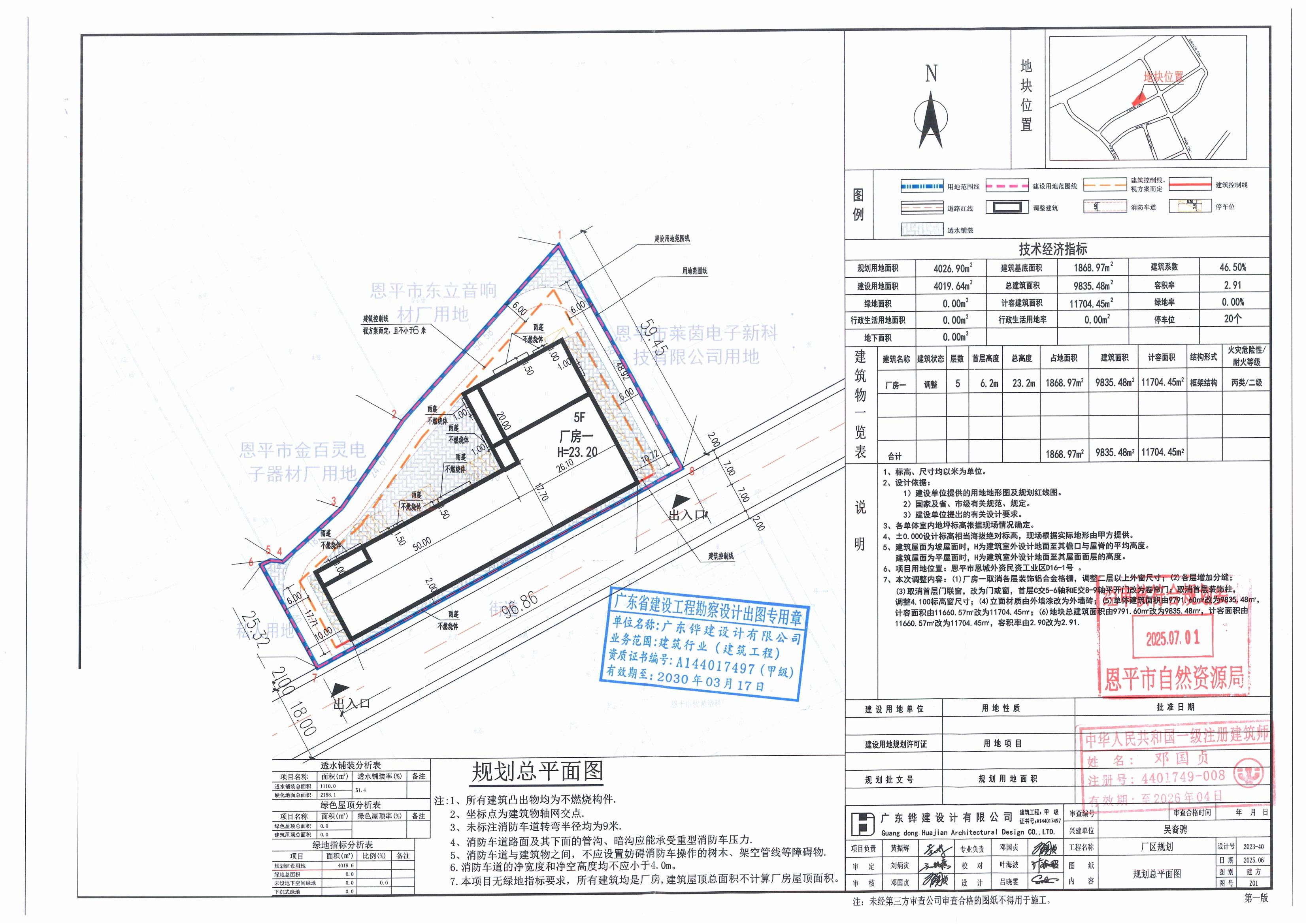 【批后公告】恩平市恩城外资民资工业区D16-1号（吴裔骋厂房建设项目）_01.jpg