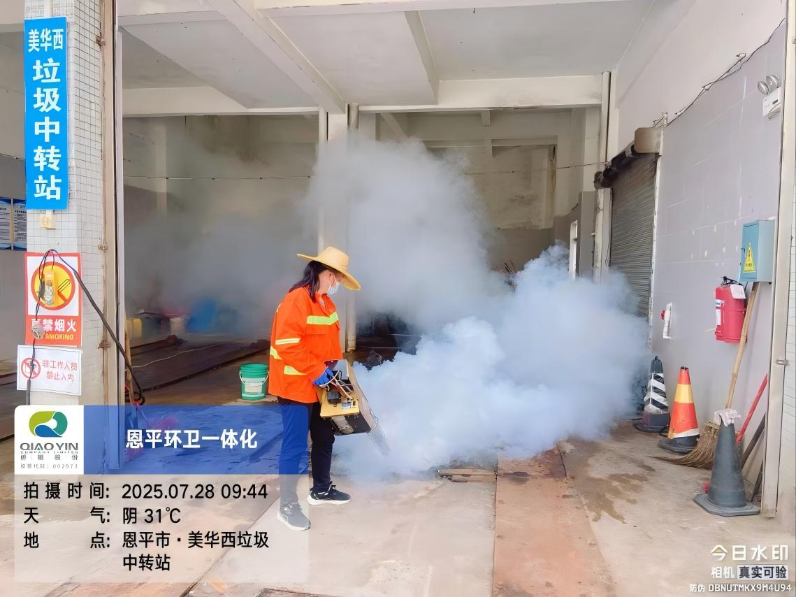市城市管理和综合执法局多维度推进灭蚊清洁专项行动，全方位守护公共卫生安全