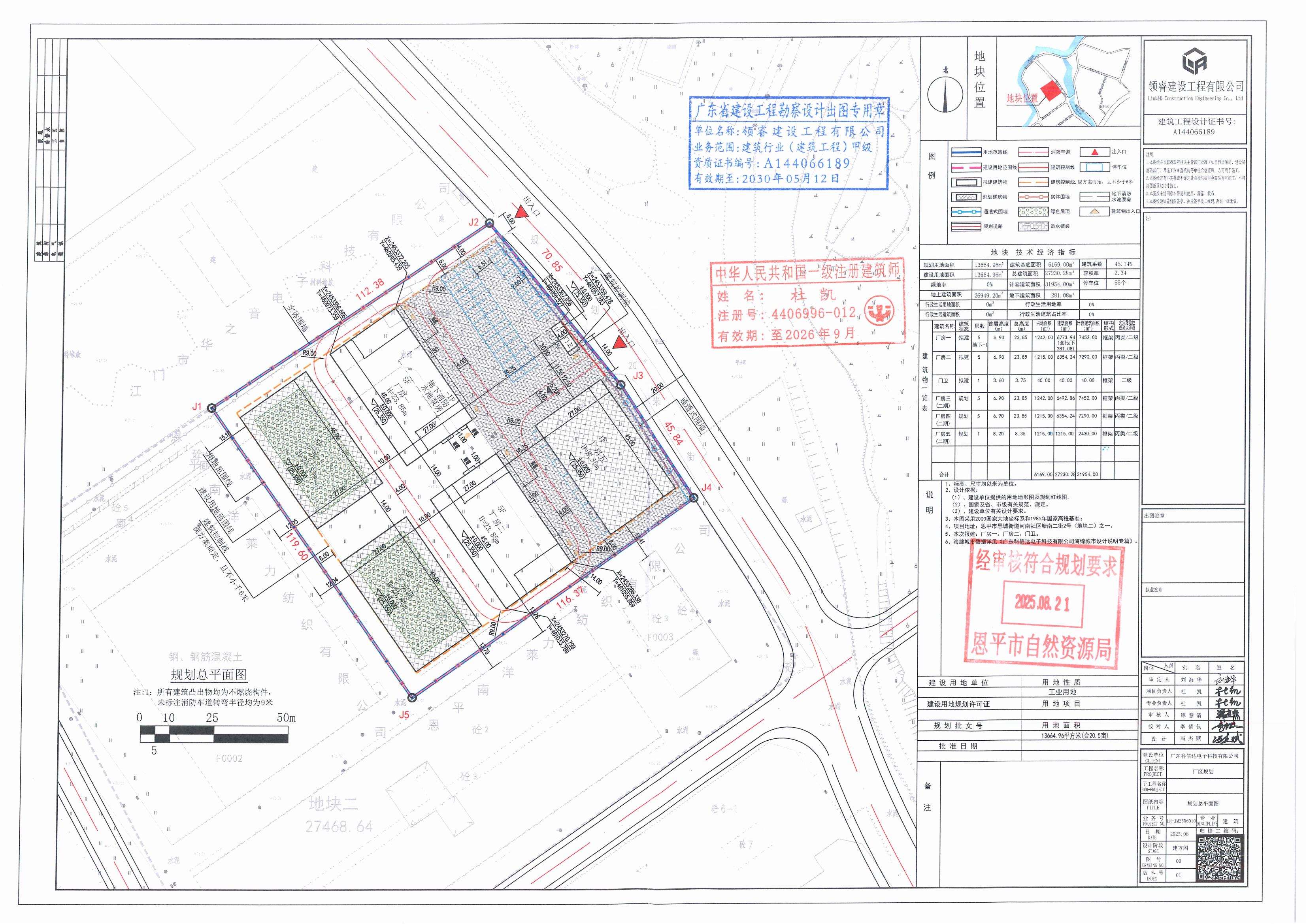 批后公告 恩平市恩城街道河南社区塘南二街2号（地块二）之一（广东科信达电子科技有限公司）厂房一、厂房二、附属用房_00.jpg