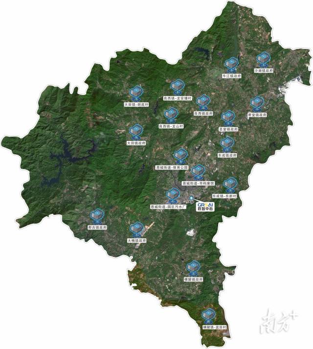 18套无人机智能基站分布在恩平11个镇(街)核心区。 受访者 供图