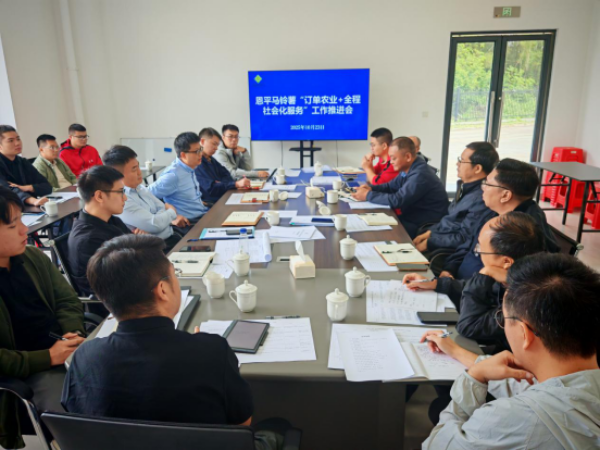 恩平市社村联组织召开2025年冬种马铃薯“订单农业+全程社会化服务”工作推进会