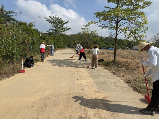 恩平市自然资源局开展泉林专项环境整治 筑牢防疫与赛事保障防线