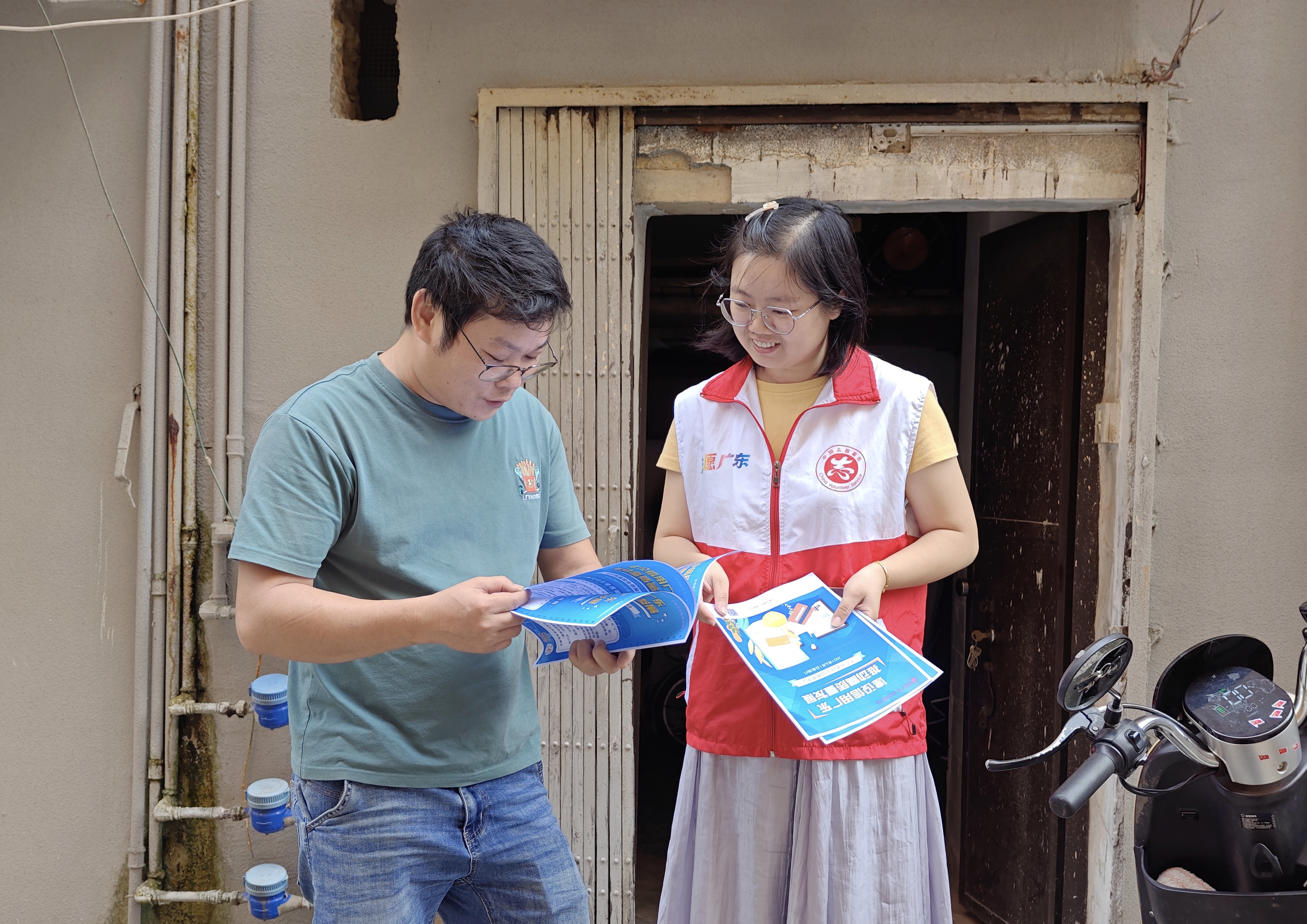 主动出击宣诚信 树立形象显担当