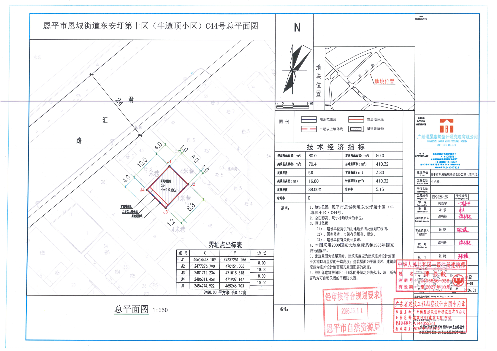 【批后公告】恩平市恩城街道东安圩第十区（牛遼顶小区）C44号.png