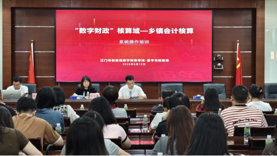 恩平市财政局开展乡镇财政会计核算暨数字财政系统核算域操作专项培训