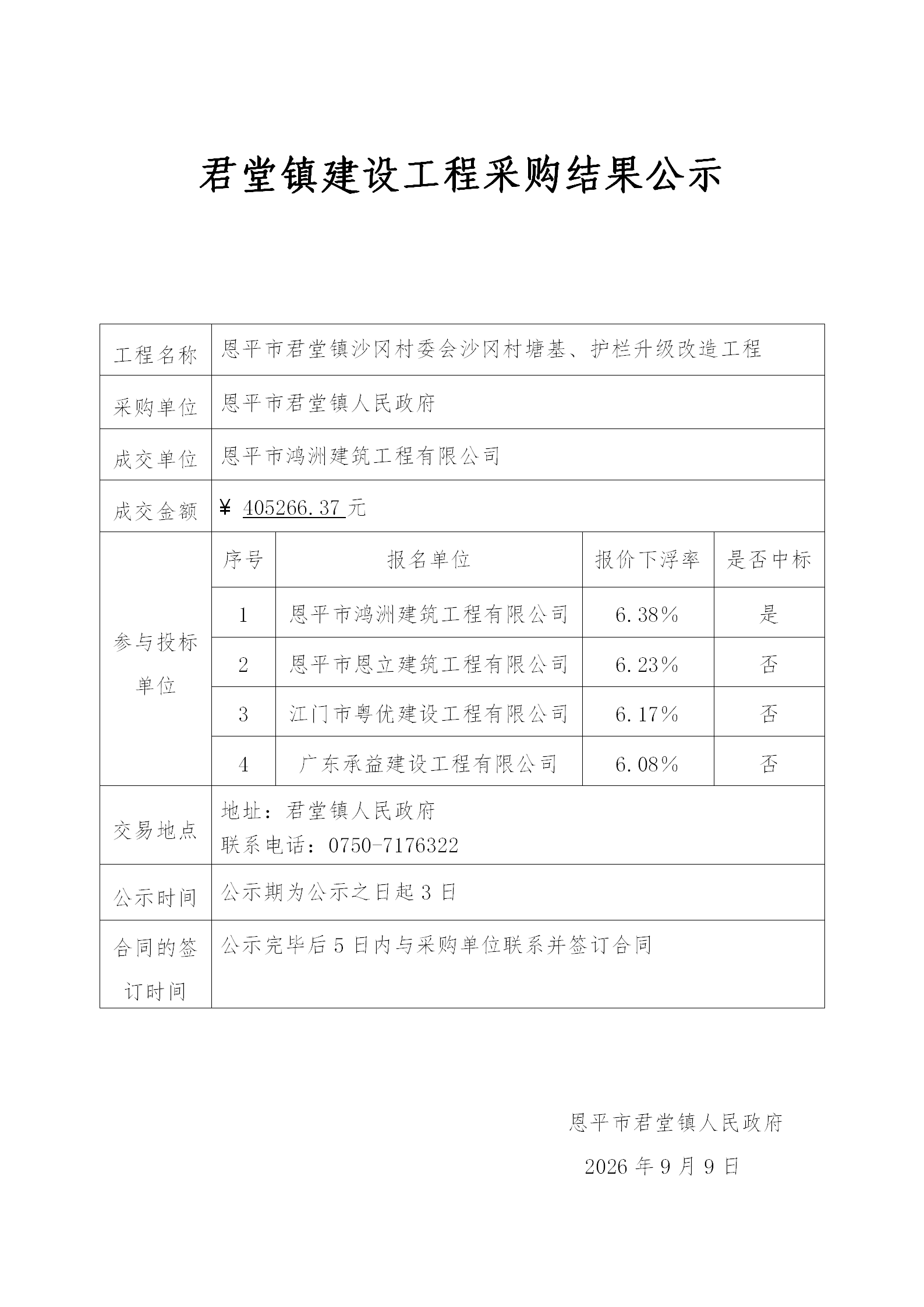 6.结果公示（恩平市君堂镇沙冈村委会沙冈村塘基、护栏升级改造工程）_01.png