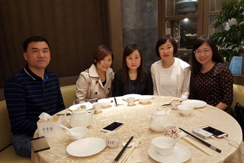 我市政府及有关部门领导赴香港开展侨务工作