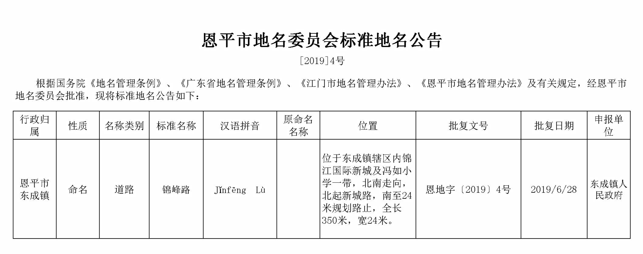 恩平市地名委员会标准地名公告【2019】4号.jpg